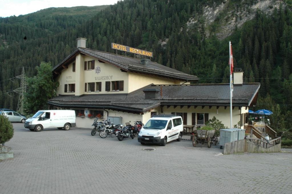 Hotel Restaurant Walserhof Medels Im Rheinwald Exteriér fotografie